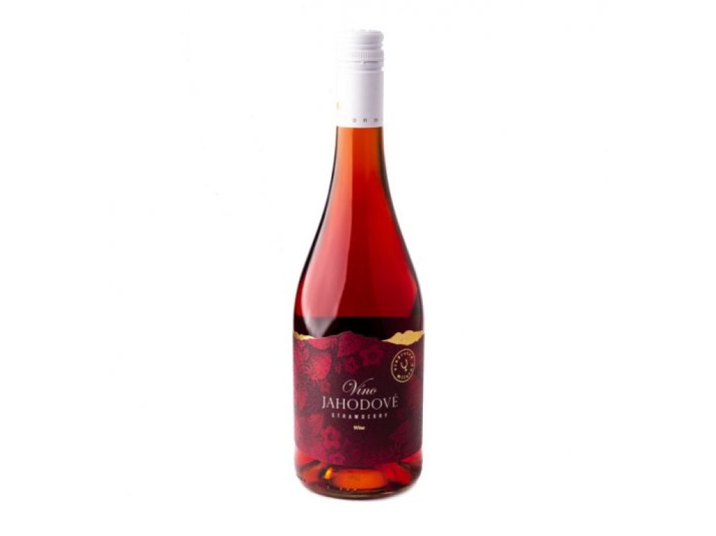Miluron, Jahodové víno 0,75 l