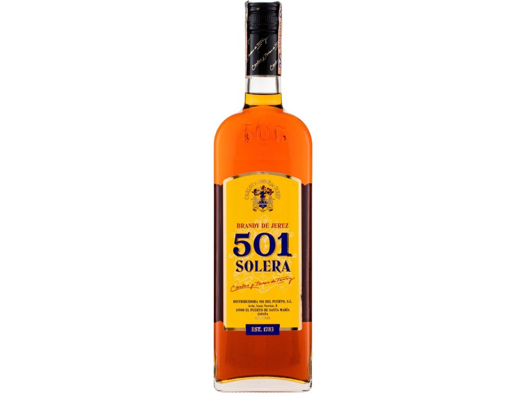 Brandy 501 Solera 36 % 0,7 l