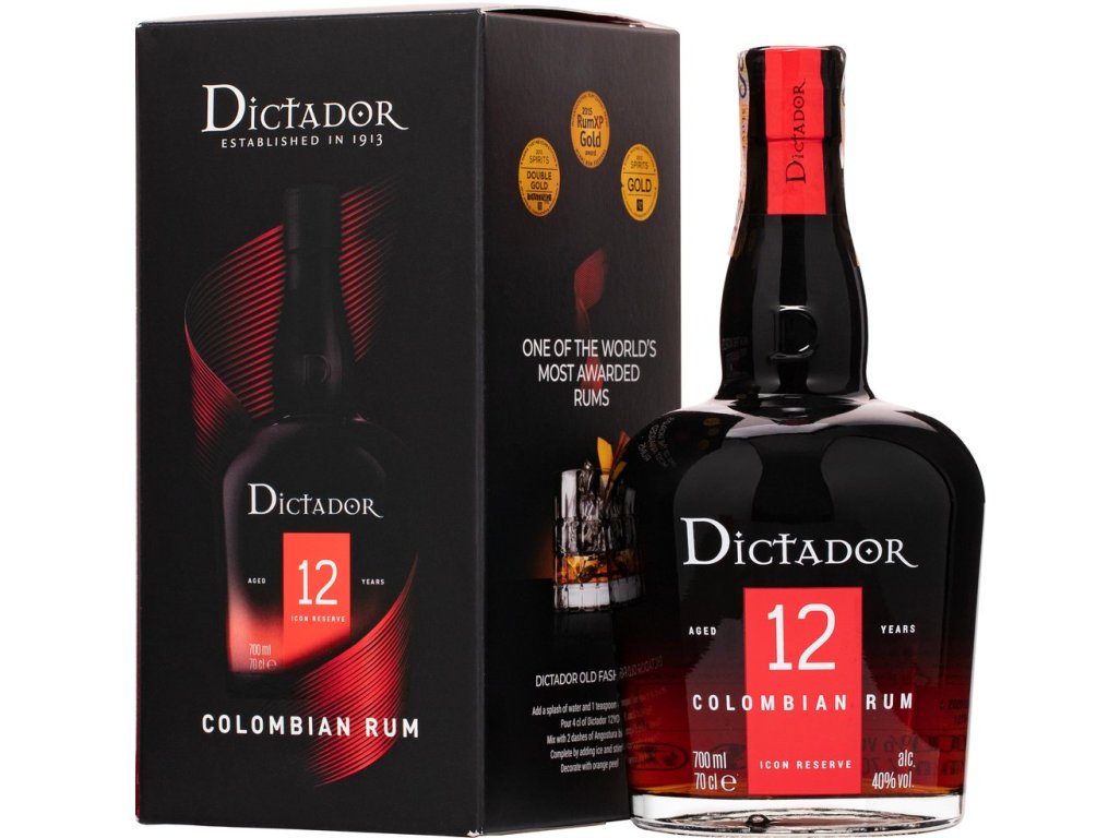 Dictador 12 ročný 40 % 0,7 l