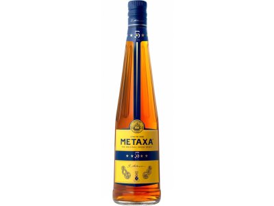 Metaxa 5* 38 % 0,7 l v krabičke