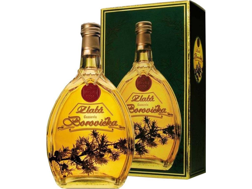 Frucona Cassovia Zlatá Borovička 40 % 0,7 l