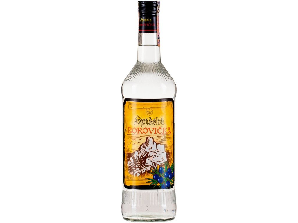 Borovička Spišská Frucona 40 % 0,7 l