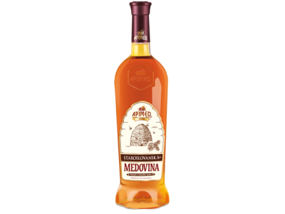 APIMED Staroslovanská medovina tmavá 13,5 % 0,75 l