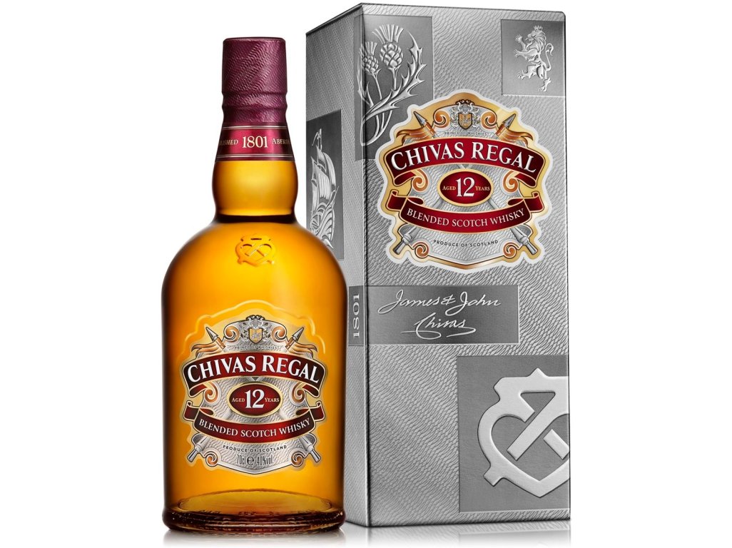 Chivas Regal 12 ročná 40 % 0,7 l