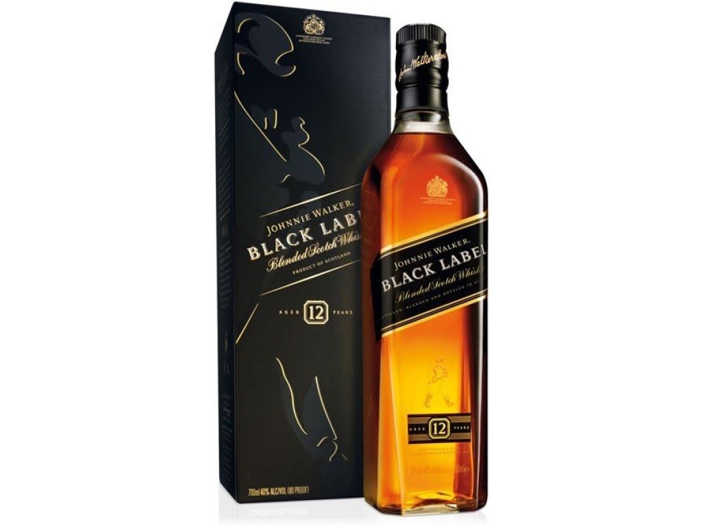 Johnnie Walker Black Label 12 ročná 40 % 0,7 l