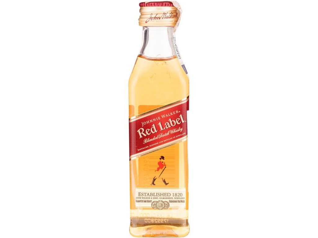 Johnnie Walker Red Label Mini 40 % 0,05 l