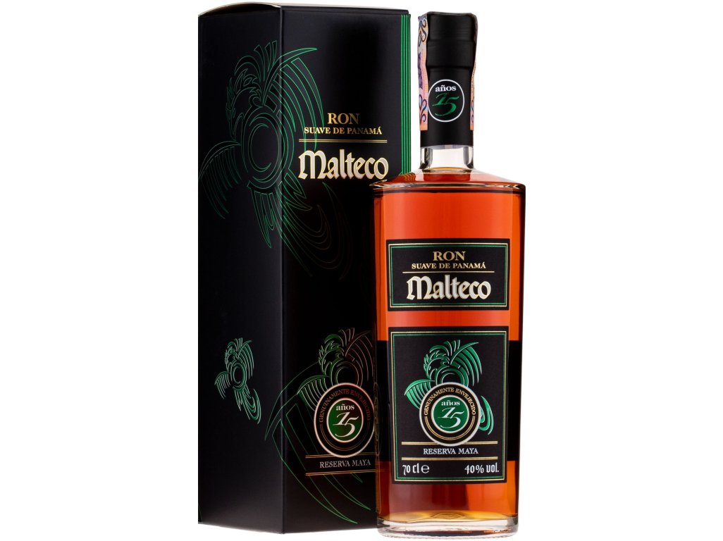 Ron Malteco Reserva Maya 15 ročný 40 % 0,7 l