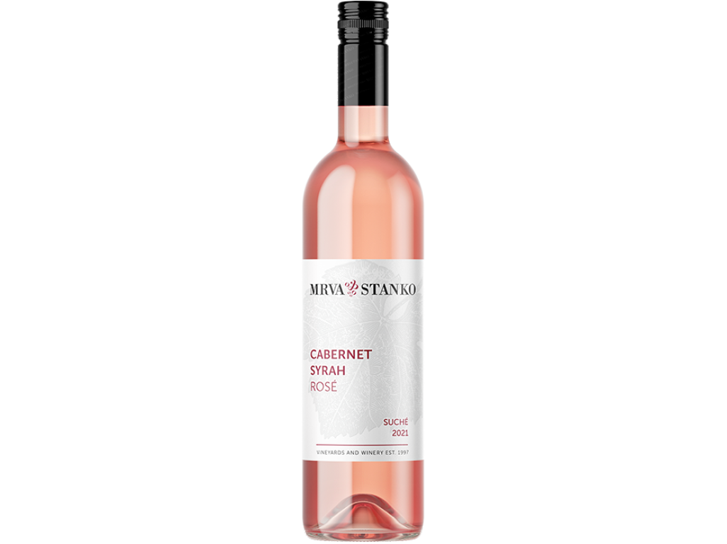 Mrva & Stanko, Cabernet Syrah rosé, ružové suché 0,75 l