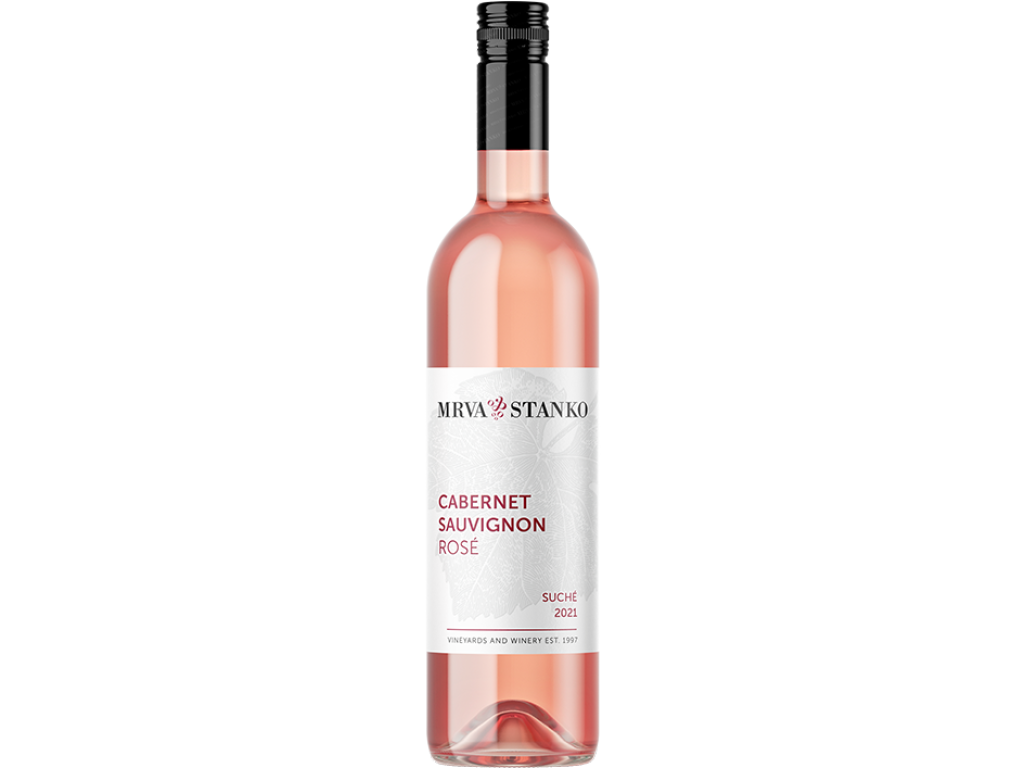 Mrva & Stanko, Cabernet Sauvignon rosé, ružové suché 0,75 l