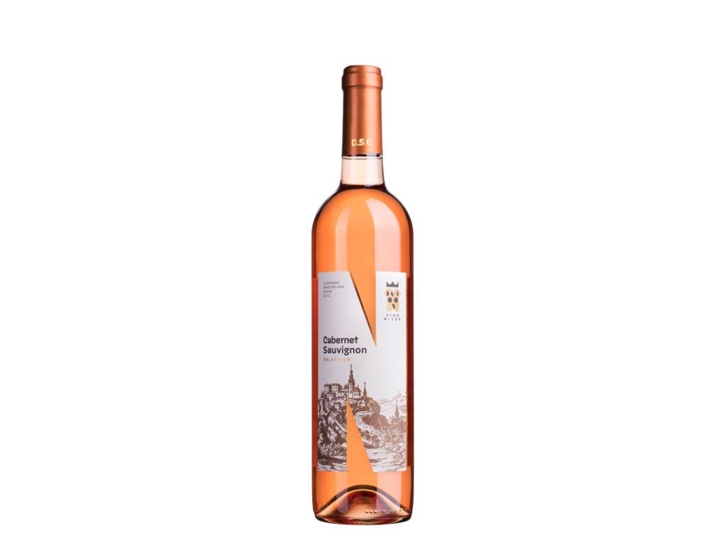 Víno Nitra, Selection, Cabernet Sauvignon rosé, ružové suché 0,75 l