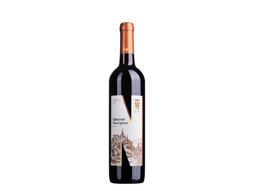 Víno Nitra, Selection, Cabernet Sauvignon, červené suché 0,75 l