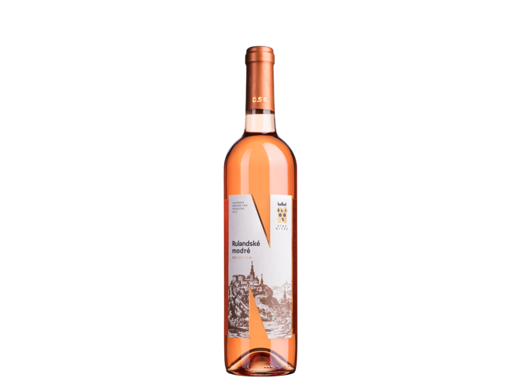 Víno Nitra, Selection, Rulandské modré rosé, ružové polosuché 0,75 l