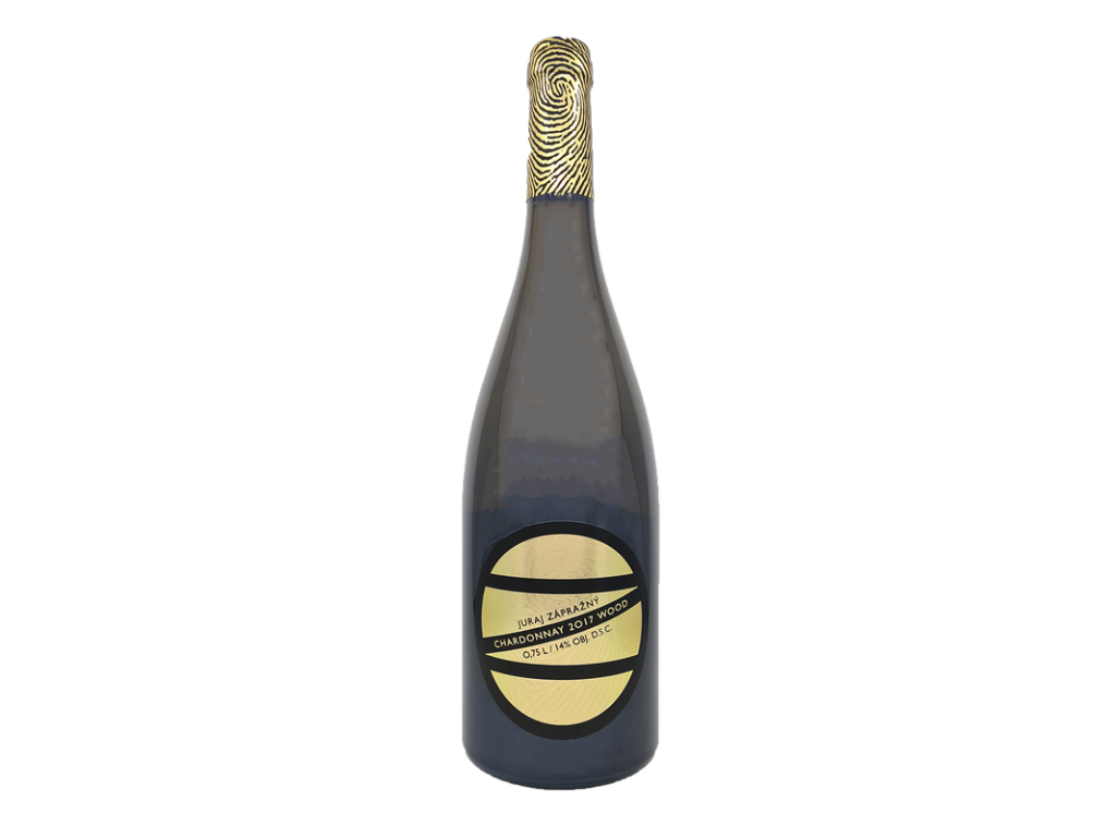 Juraj Zápražný, Chardonnay WOOD, biele suché 0,75 l