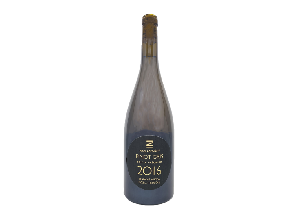 Juraj Zápražný, Pinot Gris edícia MAŤONIKO, biele suché 0,75 l