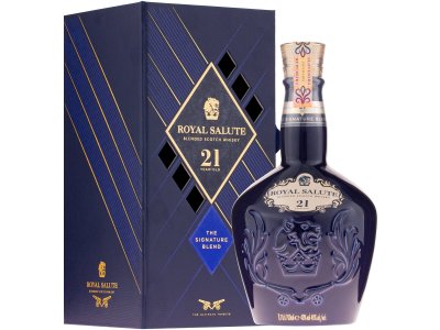 Chivas Royal Salute 21 ročná The Sapphire Flagon 40 % 0,7 l