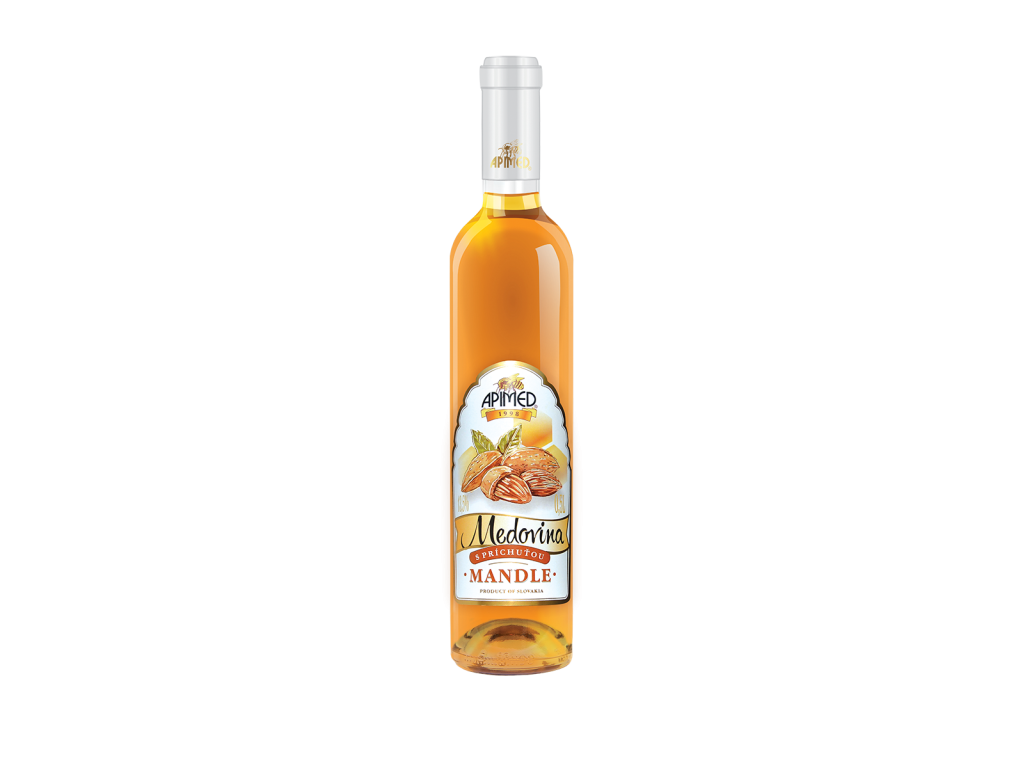 APIMED Mandľová medovina 13,5 % 0,5 l