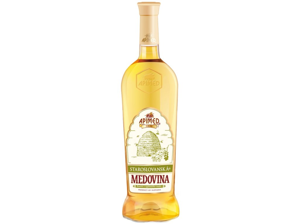 APIMED Staroslovenská medovina svetlá 13,5 % 0,75 l