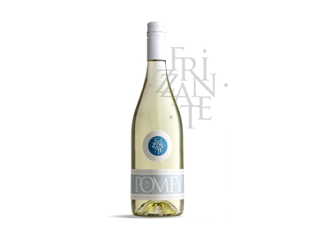 Pomfy, Frizzante, biele suché sýtené 0,75 l