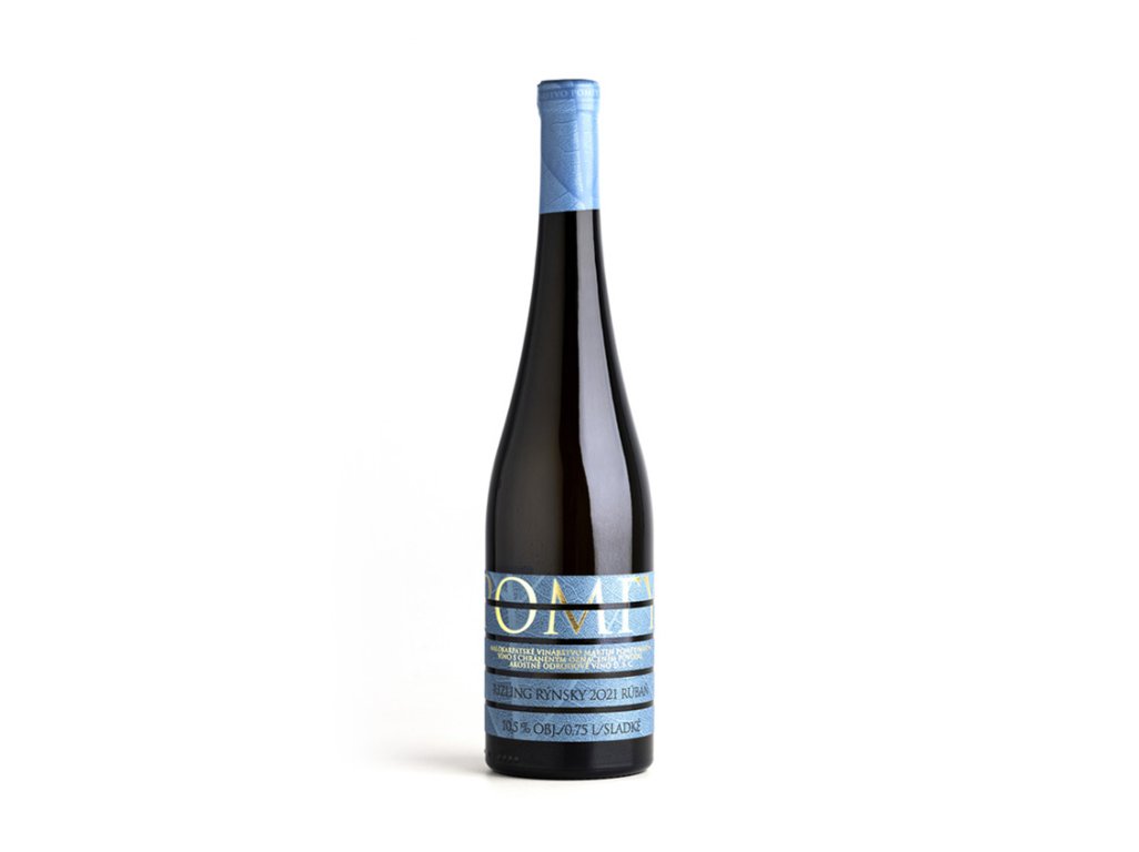 Pomfy, Rizling rýnsky, biele sladké 0,75 l