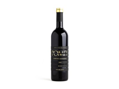 Pomfy, Cabernet Sauvignon 2018 BLACK Rubáň selection, červené suché 0,75 l